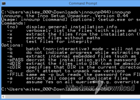Inno Setup Unpacker screenshot