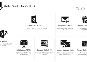 Stellar Toolkit for Outlook screenshot