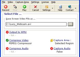 Webcam and Screen Recorder screenshot