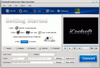 iCoolsoft Creative Zen Video Converter screenshot