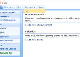 Enterprise Capacity Solution screenshot