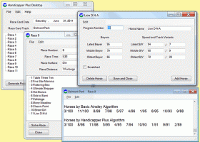 Handicapper Plus Desktop screenshot