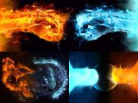 Cold Fire Animated Wallpaper screenshot