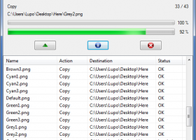 Portable DropIt screenshot