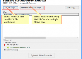 Extract Attachments from PDF screenshot