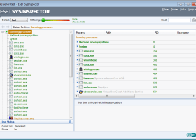 ESET SysInspector (64 bit) screenshot