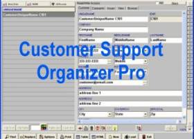 Customer Support Organizer Pro screenshot