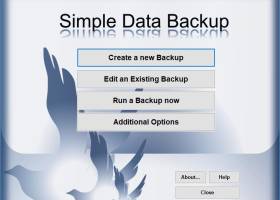 Simple Data Backup screenshot