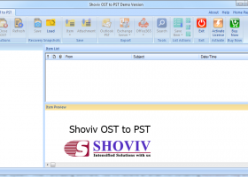 Outlook OST to PST Converter screenshot