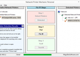 Network Printer Mechanic Personal screenshot