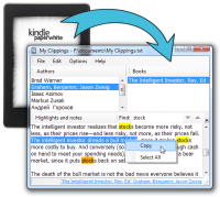 My Clippings screenshot
