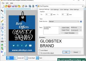 Consistent Card Designing Software screenshot