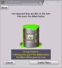 LuJoSoft FileShredder screenshot
