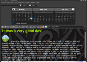 VOVSOFT - Desktop Diary screenshot