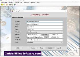 Billing and Account Management screenshot