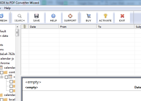 Convert MBOX file to PDF screenshot