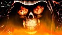 Fire Skull Animated Wallpaper screenshot