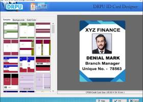 Bulk ID Card Maker Application screenshot