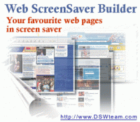 Web Screen Saver Builder screenshot