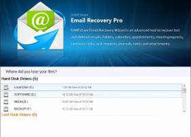 IUWEshare Email Recovery Pro screenshot