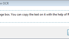 Screen OCR screenshot