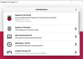 Raspberry Pi Imager screenshot