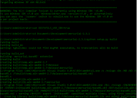 Mercurial x64 screenshot