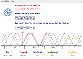 CMP Biorhythms screenshot