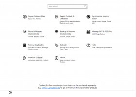 Outlook Toolbox screenshot