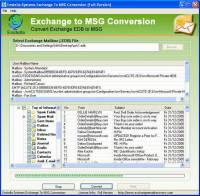 Convert EDB to MSG screenshot
