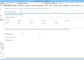 ChemMaths screenshot