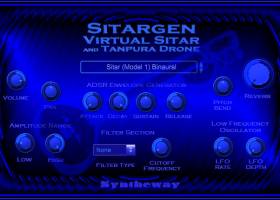 Sitargen Virtual Sitar VST, VST3, AU screenshot