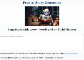 AI Story Generator screenshot