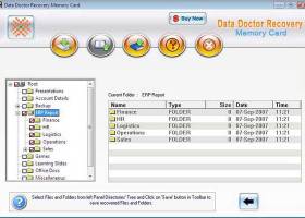 Data Doctor Recovery Memory Stick screenshot