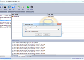 Aryson Backup Exec BKF Repair Pro screenshot