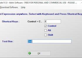 Select and Evaluate screenshot