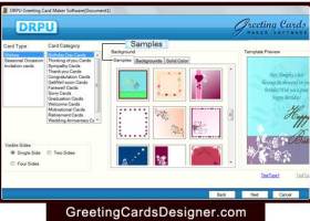 Greeting Cards Designer Software screenshot