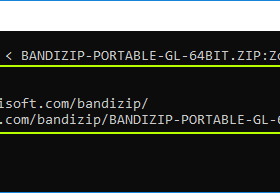Bandizip Portable screenshot