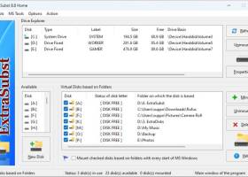 ExtraSubst Home screenshot