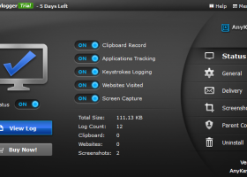 iSeeGuard AnyKeylogger screenshot