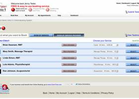 Click4Time eScheduling screenshot