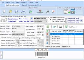 Export Packing Barcode Sticker Program screenshot