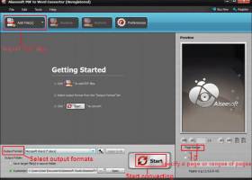 Aiseesoft PDF to Image Converter screenshot