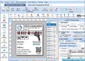 Barcode Label Scanning Software screenshot