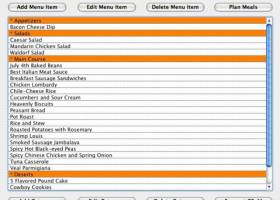 Meal Planning screenshot