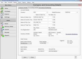 PO Management Software screenshot