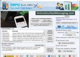 Online SMS GSM Software screenshot