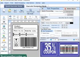 Creator ITF-14 Barcode Software screenshot