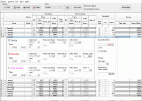 IP Camera CCTV Calculator screenshot
