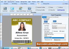ID Cards Designing Program screenshot